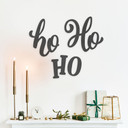3D MDF Schriftzug Weihnachten - Ho Ho Ho