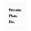 Plakat 1X Studio - Dream Plan Do