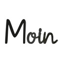 3D Schriftzug Moin - maritime Deko - Acryldeko