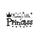 Wallsticker -  Mummy's little Princess