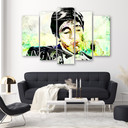 5 stykke lærredstryk, Al Pacino skuespiller