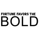 Wallsticker Fortune favors the bold