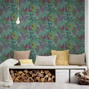 Architects Paper Floral Impression - Papier peint intissé fleuris, vert
