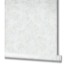 non-woven tapet hvid beige ornamental til stue soveværelse kontor marburg tapet
