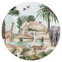 Naklejka na ścianę Kikki Belle - Jungle paradise - okrągła