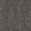 Papier peint géométrique noir marron argent - papier peint intissé avec motif à lignes modernes - vi