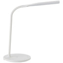 Tischleuchte Joy, weiß, 34 x 17 cm, Nachttischlampe, dimmbar mit Ladefunktion (Qi)
