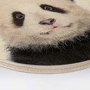 Obraz drewniany Sisi & Seb - Baby Panda - okrągły