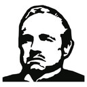 Sticker mural - Le Parrain