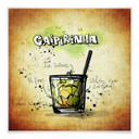 Plakat Caipirinha - przepis