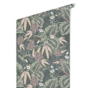 Tapet med mønster kolibrier i en tropisk skov | jungletapet - Bloomery Decor
