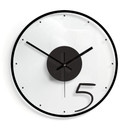 Horloge murale en verre - Cinq 02 
