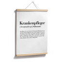 Poster Grammatik - Krankenpfleger