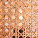 Spotbalken Toni, beige, 21 x 31 cm, Rattan Innenleuchte