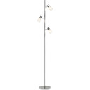 Stehleuchte Lana, metallic, 4, 157,5 x 22 cm, Glas Stehlampe