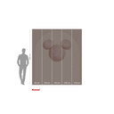 Non-woven tapet - Mickey bue - 250 x 280 cm