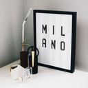 Plakat - Typografia Milano