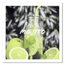 Canvasbillede, Mojito-drink