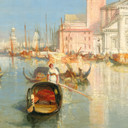 Fototapeta Turner - Wenecja, Dogana i S. Giorgio Maggiore