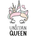 Sticker mural Kvilis - Unicorn Queen