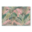 Salpicadero de cocina Hojas tropicales en la selva Rosa - Bloomery Decor