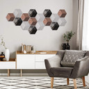3D Hexagon Alu-Dibond - Marmor 06