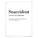 Poster Grammatik - Snaccident