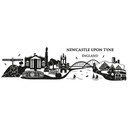Sticker mural - Newcastle upon Tyne Skyline