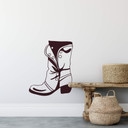 Sticker mural - Bottes en cuir
