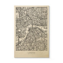 Plakat drewniany Londynu