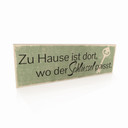 Holzschild Zuhause ist dort, wo der Schlüssel pass