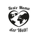 Wandtattoo Beste Mama der Welt