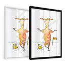 Plakat Hagenmeyer - Lama i ptak