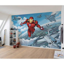 Non-woven tapet - Iron Man Flight - 400 x 280 cm