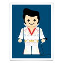 Plakat Gomes - zabawka Elvis