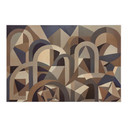 Stoffbild Silent Axis - Geometrische Architektur - Sir Edward x Grigory Gladarev