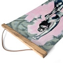 Affiche textile Ballerine Forte Style Street Art - Habib