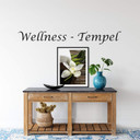Muursticker Wellness-Tempel