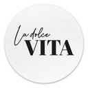 Vægcirkel La Dolce Vita – print på aluminium (Alu-Dibond)