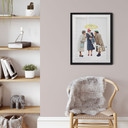 Fine Art Poster mit Passepartout - Kurt Ard - Stellt euch vor! (1960)