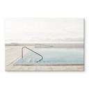 Glasbillede - Infinity-pool med udsigt til skyerne - Steinkopff