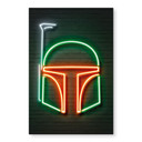 Billede Boba Fett - Mielu – print på aluminium (Alu-Dibond)