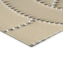 Stænkplade Abstrakte ringe beige - Grande - Panorama