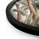 Poster Foresta Tropicale di Palme - Pictufy Studio - Rotondo