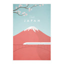 Obraz tkaniny Rivers - Japonia