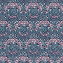 Papier peint intissé Rasch, papier peint à motifs Sophia bleu foncé