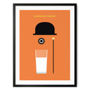 Plakat inspirowany filmem "Clockwork Orange" - Gomes