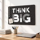 Vægdekoration i filt Think Big | Vægdekoration, akustikpaneler & lydisolering