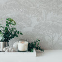 A.S. Création Cuba - Papier peint intissé de forêt, beige