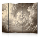 Paravent, Raumteiler freistehend, Trennwand - Whisper of Illuminated Clouds